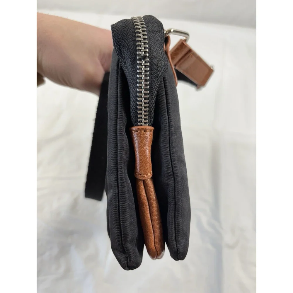 Franco Sarto Berlin East West Black Cross Body Bag